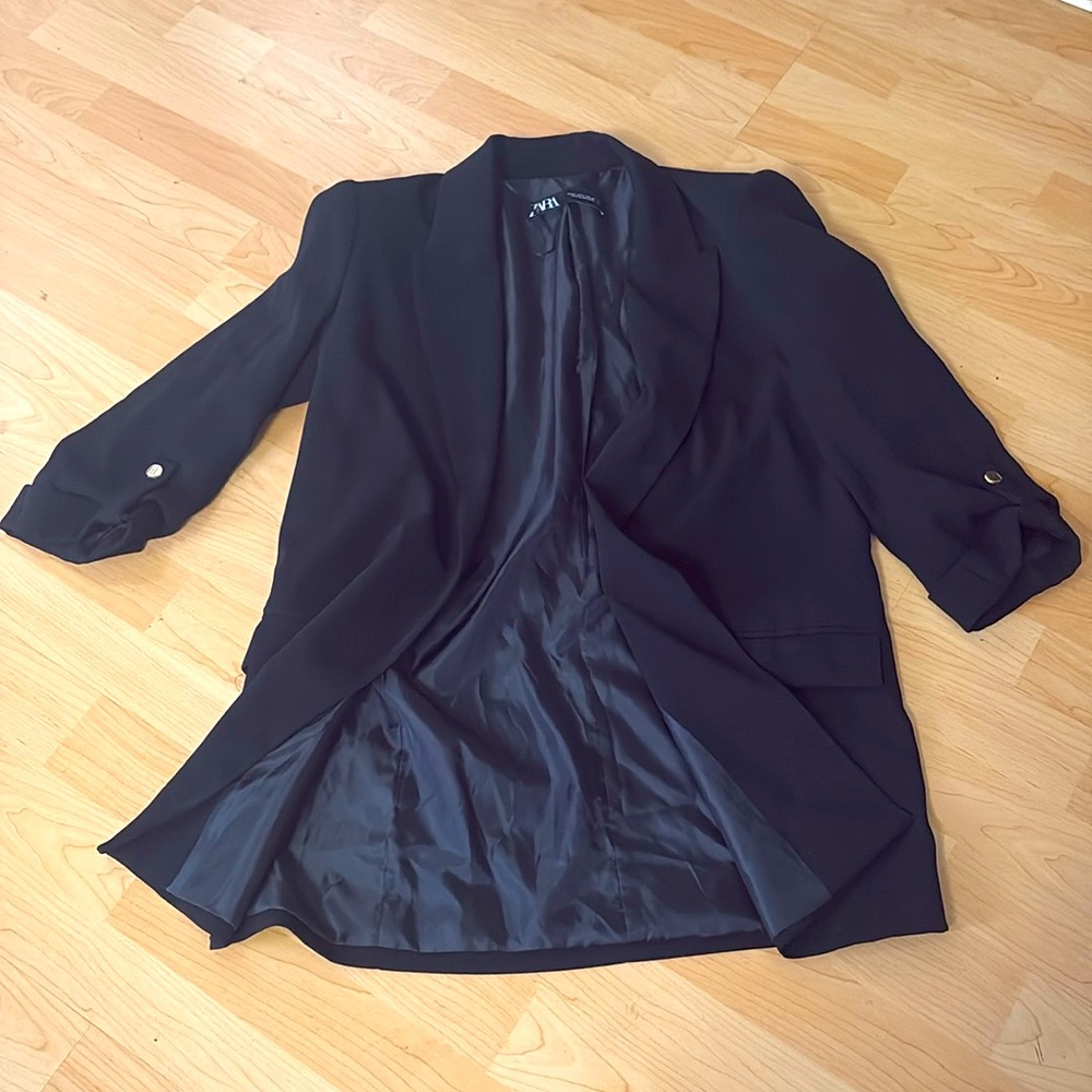 Zara black blazer